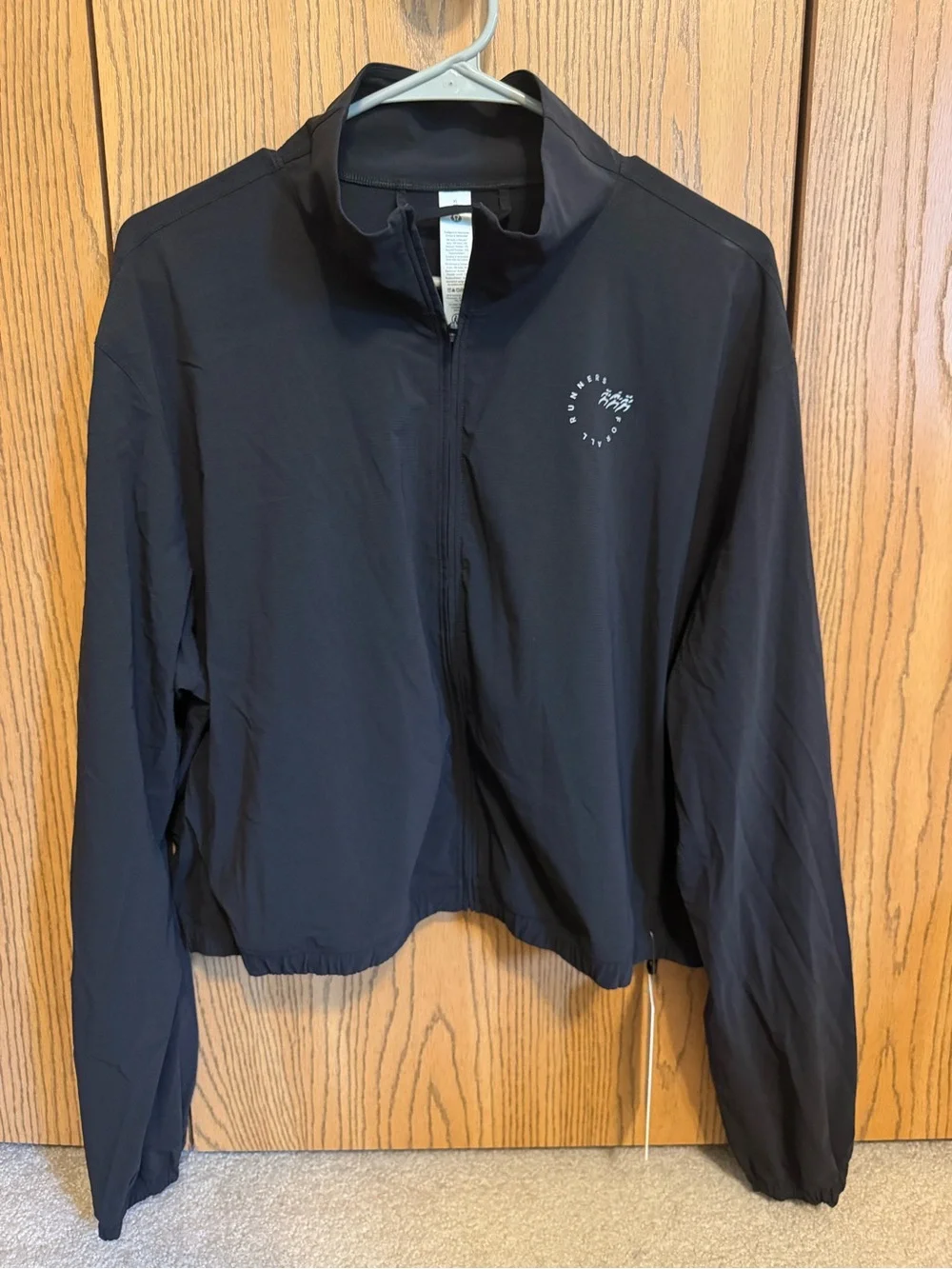 Lululemon Mile Maker Run Crew Graphic Cinch-Hem Jacket